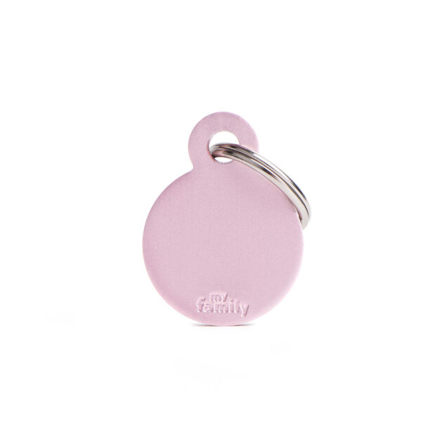 Myfamily Basic Sirkel ID tag aluminium