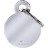 Myfamily Basic Sirkel ID tag aluminium Myfamily Basic Sirkel ID tag aluminium